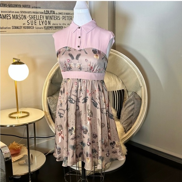 Ted Baker - light pink dress (soft material) - Picture 1 of 2